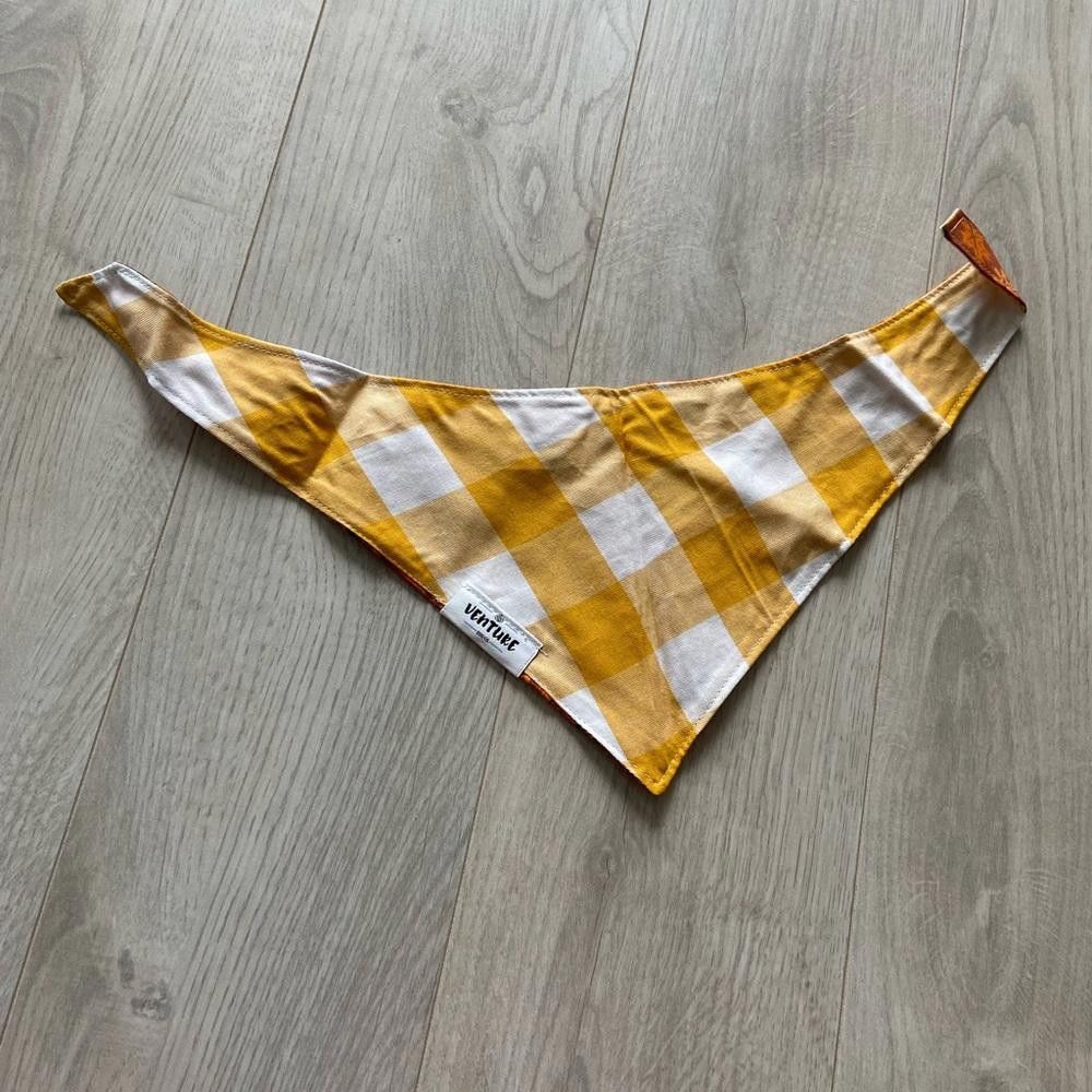 Designer Venture Dog Co Fall and Plaid Dog Bandana Size ONE SIZE - 5 Thumbnail