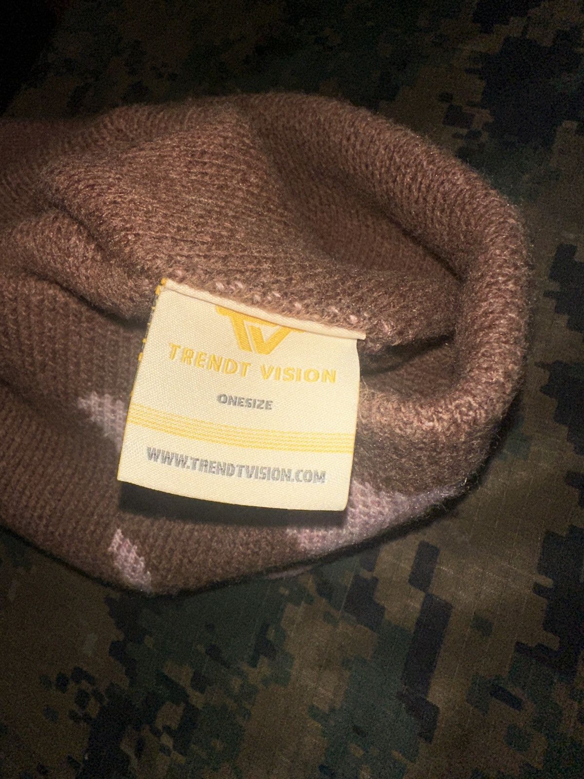 Trendt Vision BROWN MOHAIR BEANIE Size ONE SIZE - 2 Thumbnail