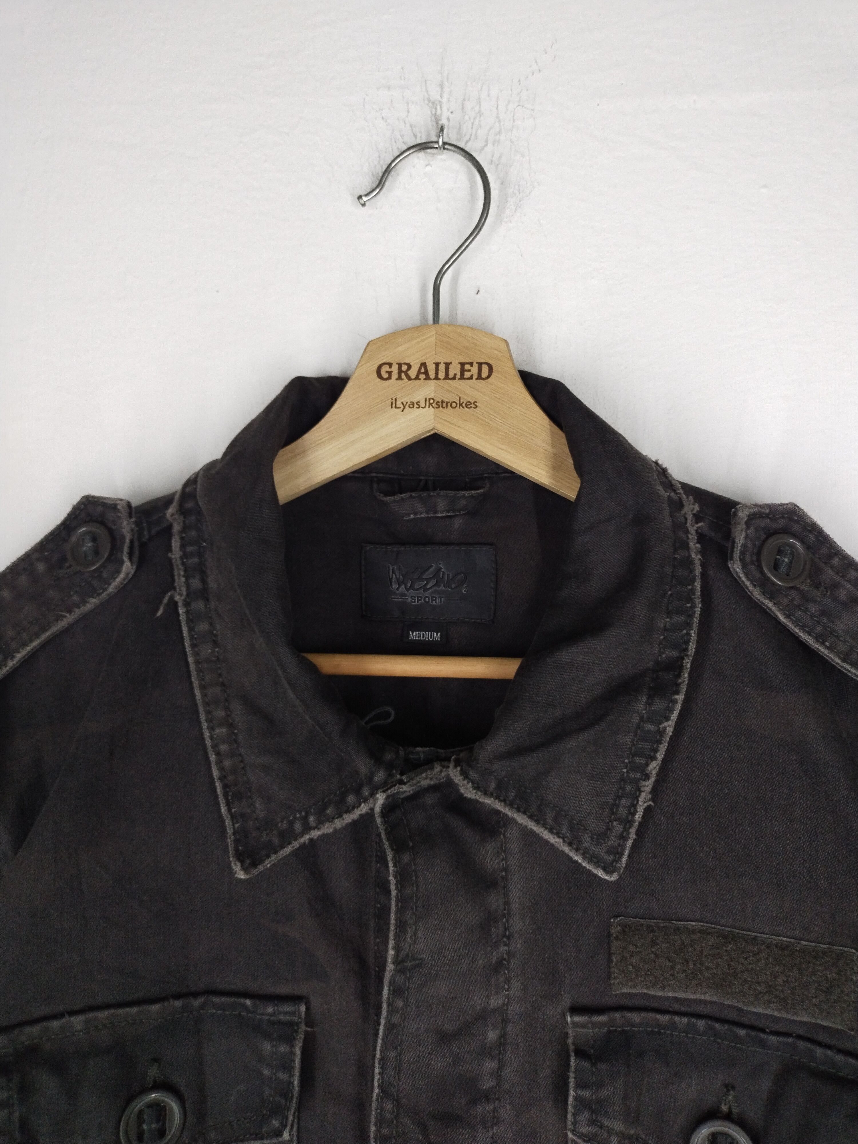 If Six Was Nine × Japanese Brand × Mossimo Vintage Mossimo Black Worker Jacket Size US M / EU 48-50 / 2 - 7 Thumbnail