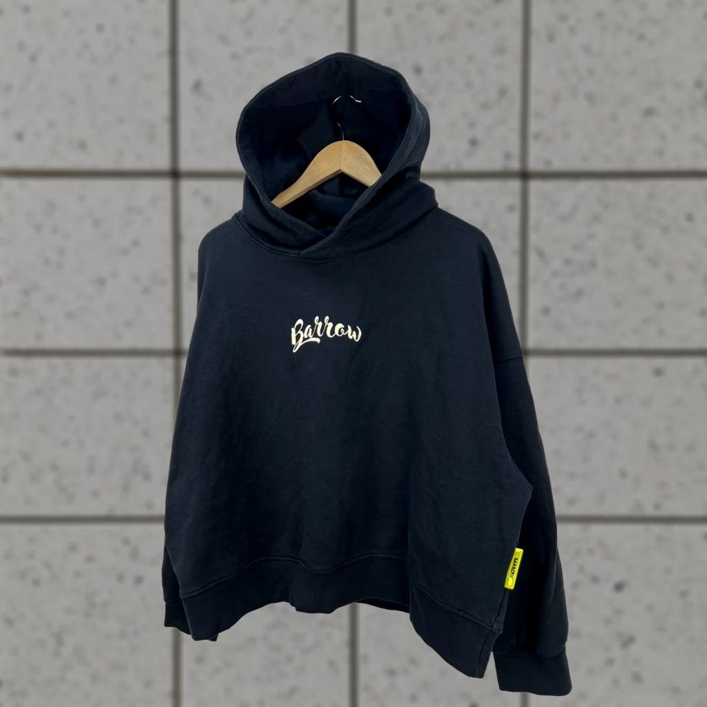 Barrow BARROW Oversized Hoodie Black Cotton Size S Teddy Bear Graphic Unisex Adults Hoodie Pullover Men Women Girls Boys Size US S / EU 44-46 / 1 - 1 Thumbnail