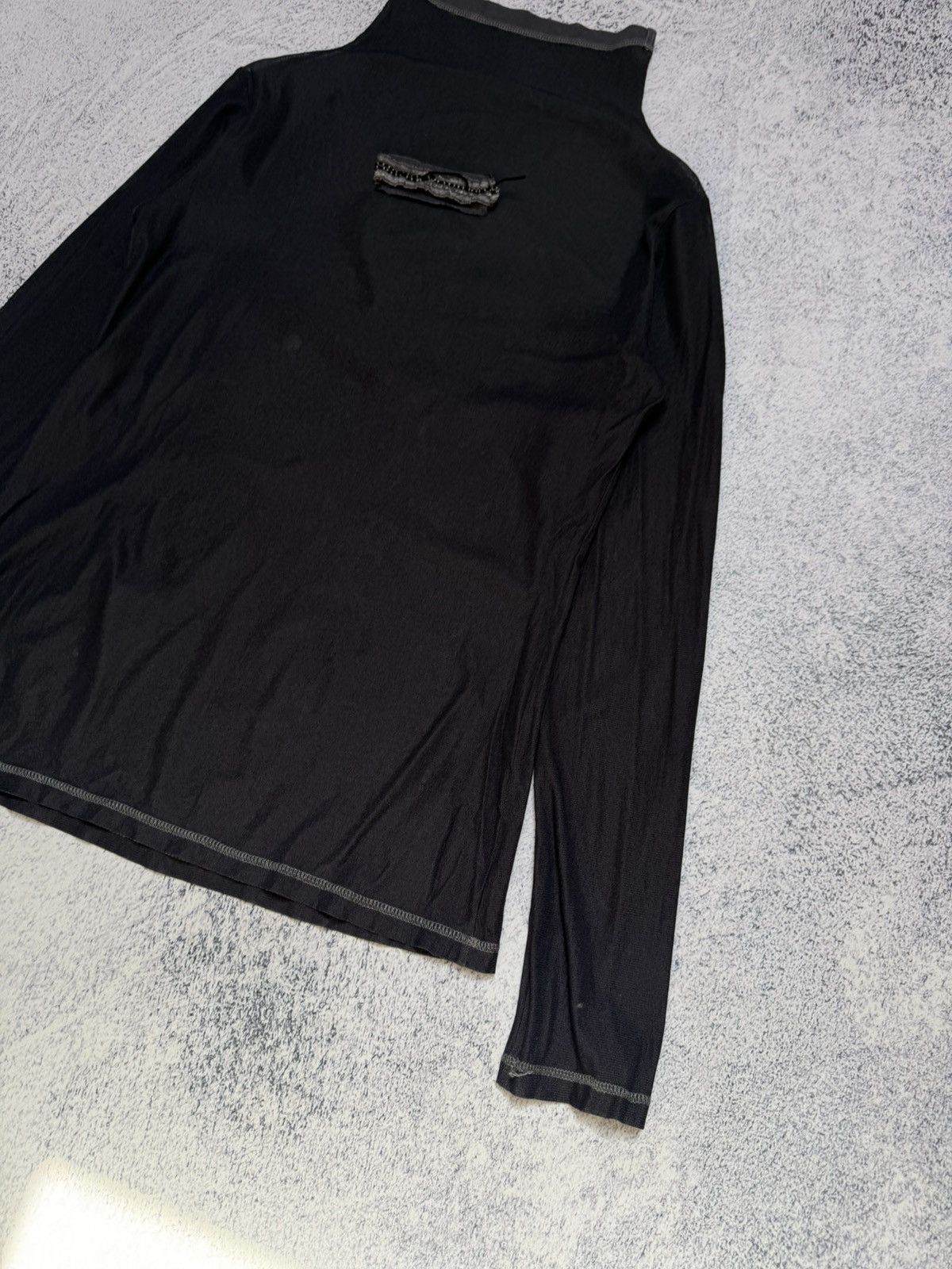 Jean Paul Gaultier Vintage Beate Heymann Mesh Longsleeve Style Y2k Size L / US 10 / IT 46 - 12 Thumbnail