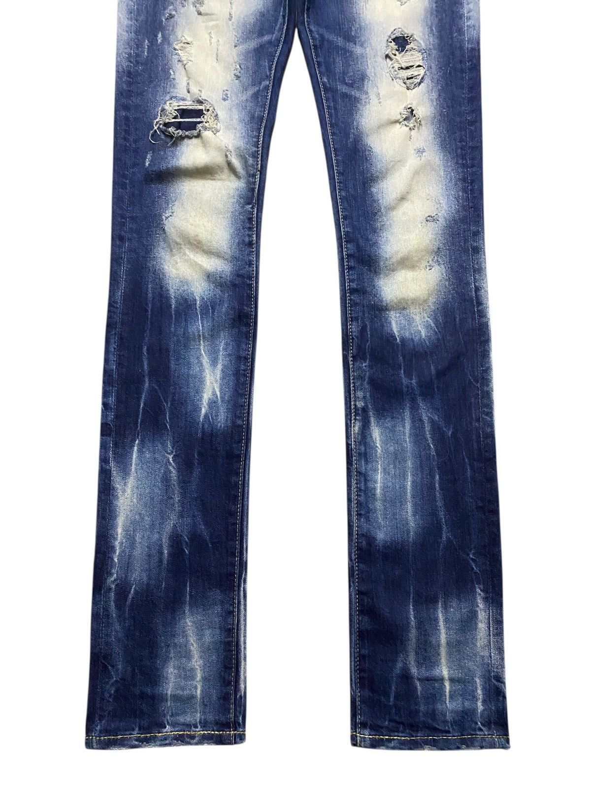 Other Vintage Westwood Thunder Wash Distressed Skinny Jeans Size US 28 / EU 44 - 5 Thumbnail