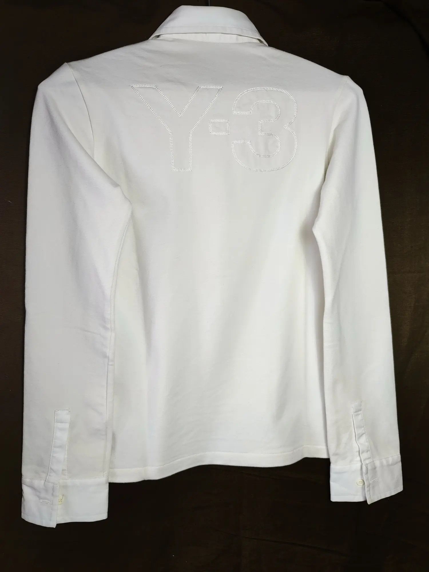 Adidas Adidas Y-3 2004 Embroidered Logo Button shirt Size US M / EU 48-50 / 2 - 2 Thumbnail