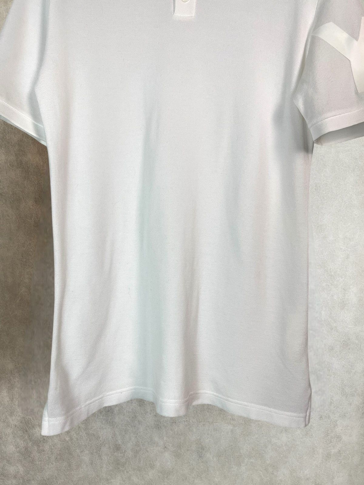 Yohji Yamamoto Ss05 Y3 yohji yamamoto adidas rubber sleeve logo polo shirt Size US M / EU 48-50 / 2 - 3 Thumbnail