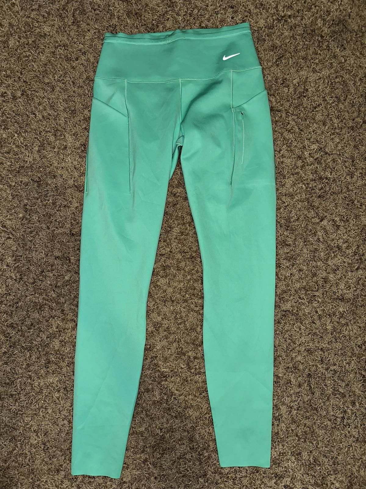Nike Nike Go Women's Firm-Support Mid-Rise Full-Length Leggings with Pockets Sample Size 32" / US 10 / IT 46 - 1 Thumbnail