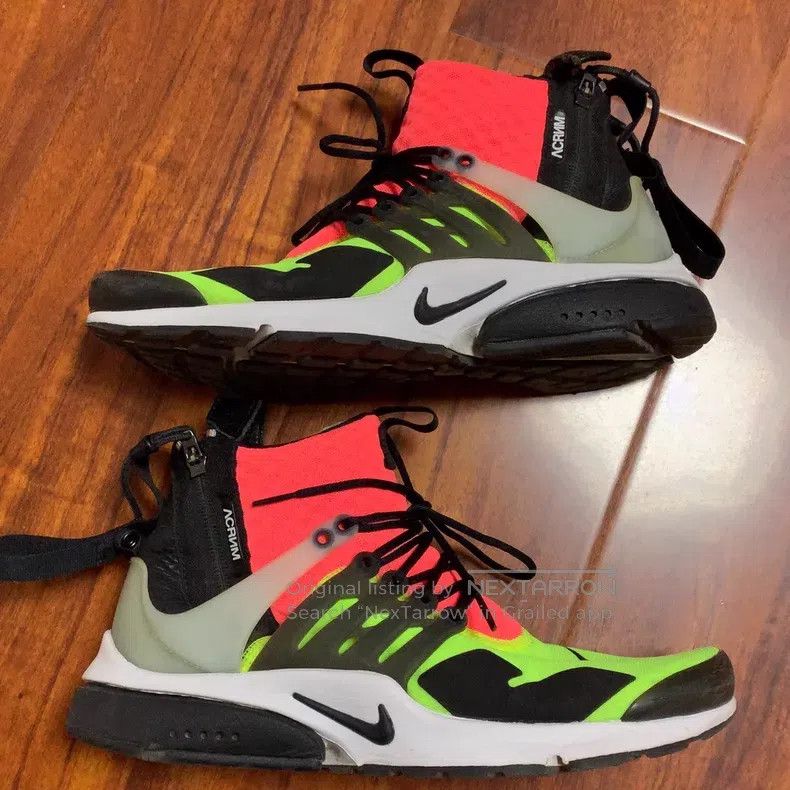 Acronym Acronym Color Blocked High Top Sneakers Size US 7.5 / EU 40-41 - 3 Thumbnail
