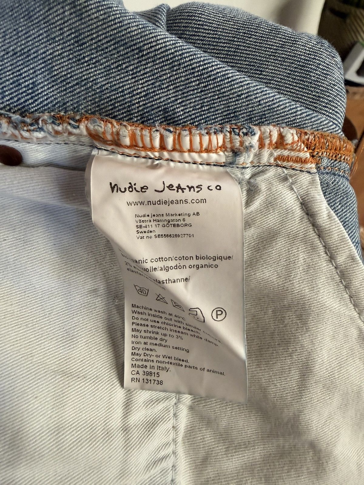 Nudie Jeans Thin Finn FLOOD USED Size US 29 - 6 Thumbnail