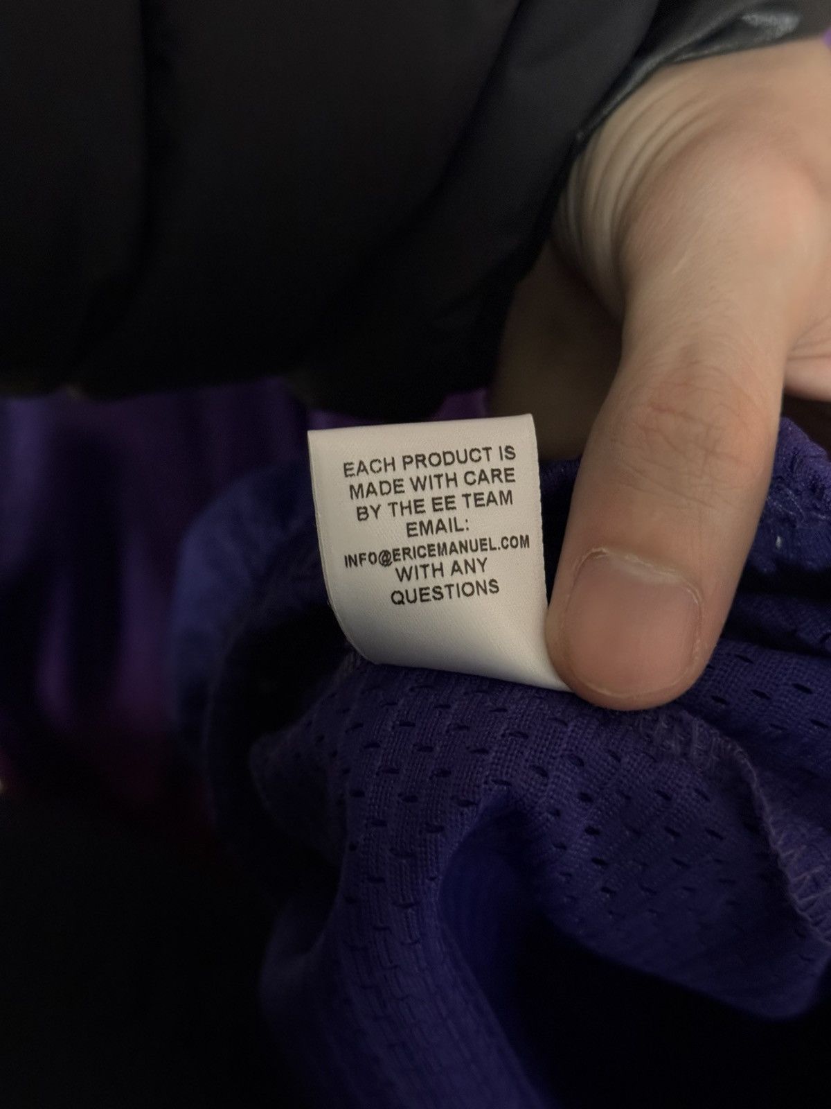 Eric Emanuel × Warren Lotas Eric Emanuel x Warren Lotas Mesh Shorts Purple Size L (NEW) Size US 31 - 11 Thumbnail