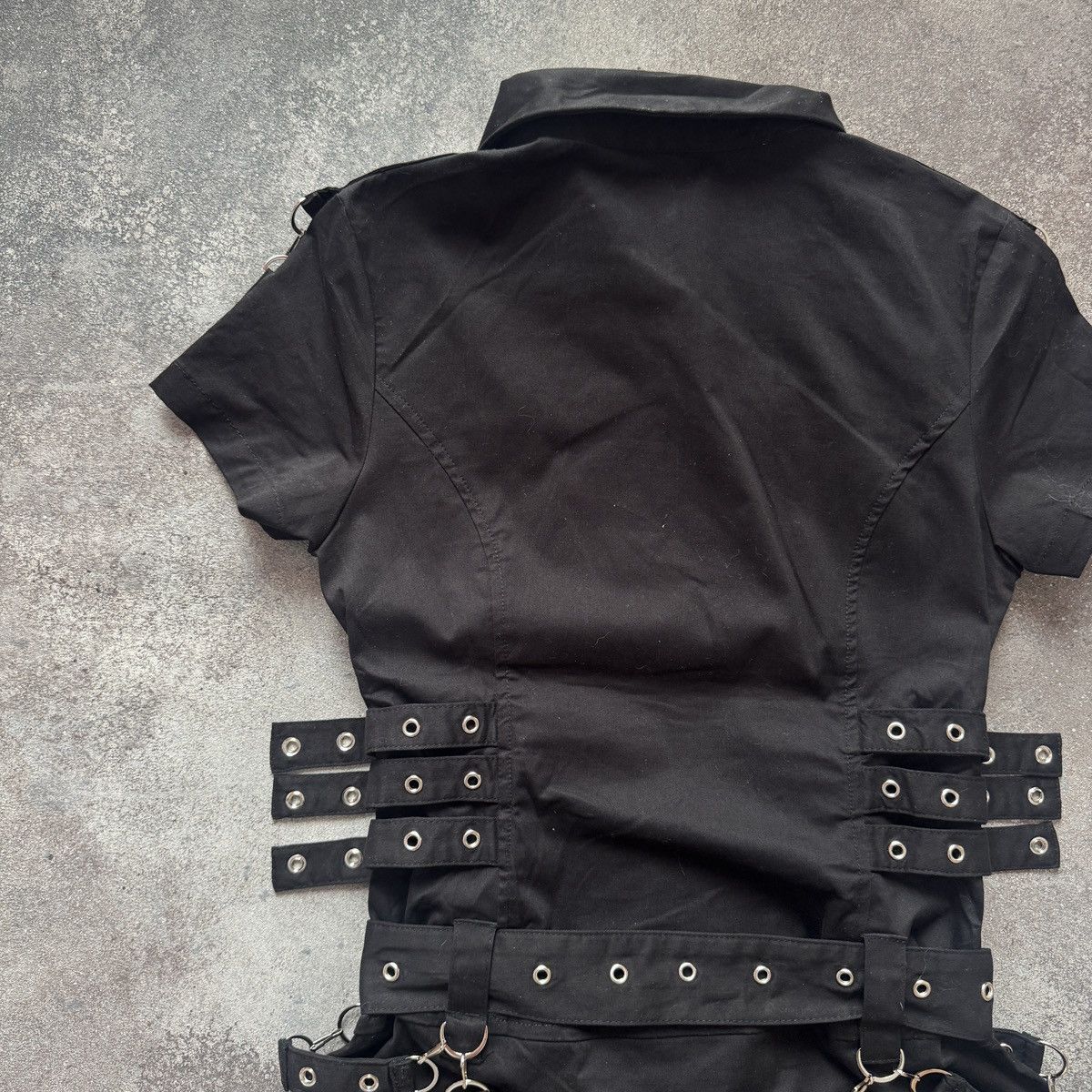 Hysteric Glamour Opium Y2K Amazing Gothic Rave Strap Details Belted Dress Size S / US 4 / IT 40 - 11 Thumbnail