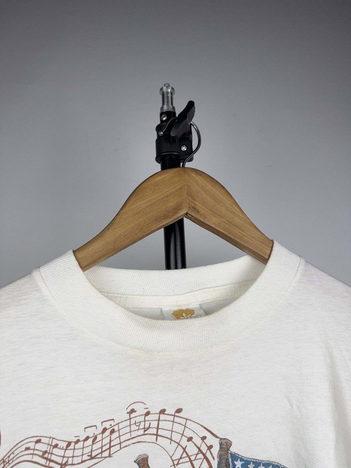 Vintage 90s Vintage Americana Cowboy Graphic T-Shirt USA Flag Print Size US S / EU 44-46 / 1 - 2 Thumbnail
