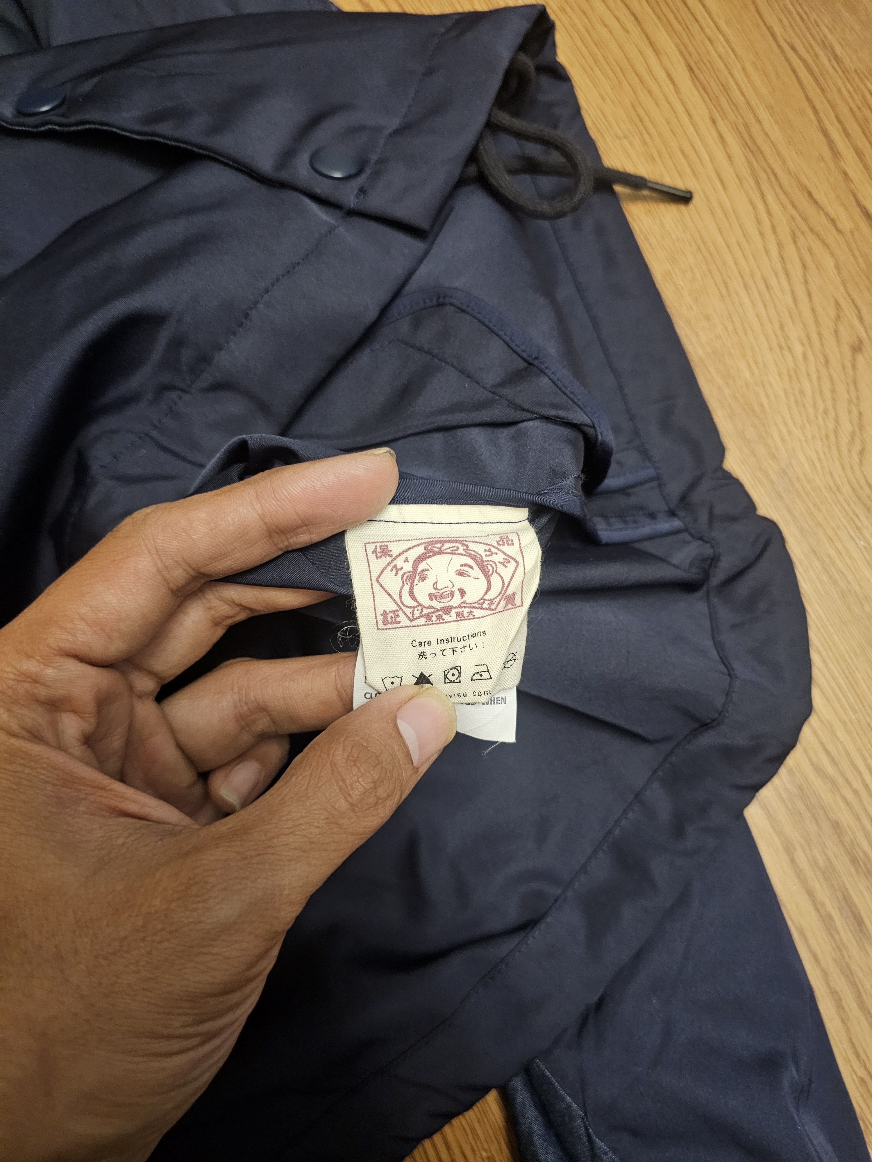 Evisu Vintage Evisu Big Daicock Logo Nylon Coach Jacket Size US M / EU 48-50 / 2 - 7 Thumbnail