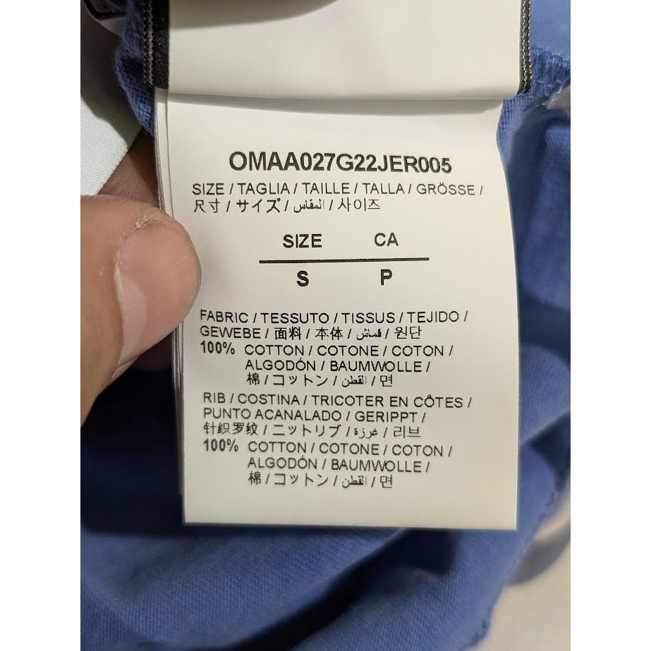 Off-White o1rshd1 SMR-Ibiza T-Shirt in Blue White Size US S / EU 44-46 / 1 - 21 Thumbnail