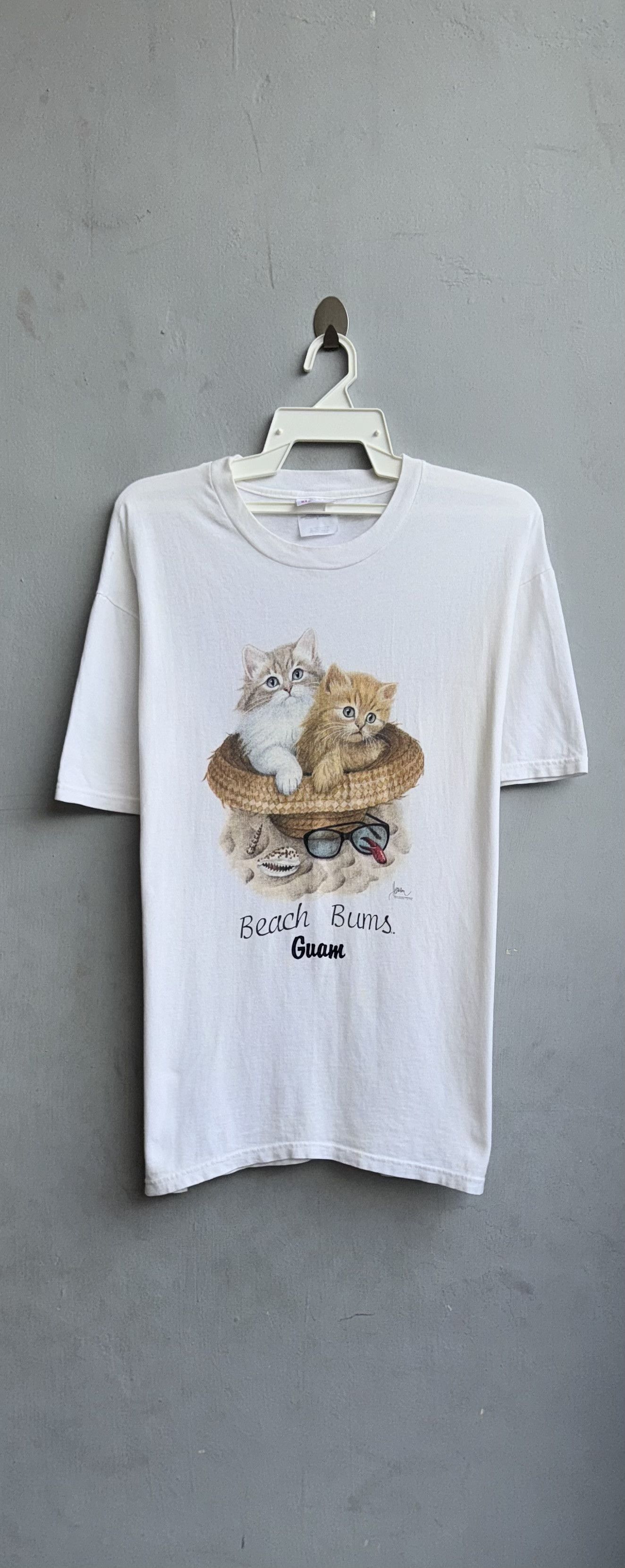 Vintage Beach Bums Cat Vintage T-Shirt Size US L / EU 52-54 / 3 - 1 Thumbnail