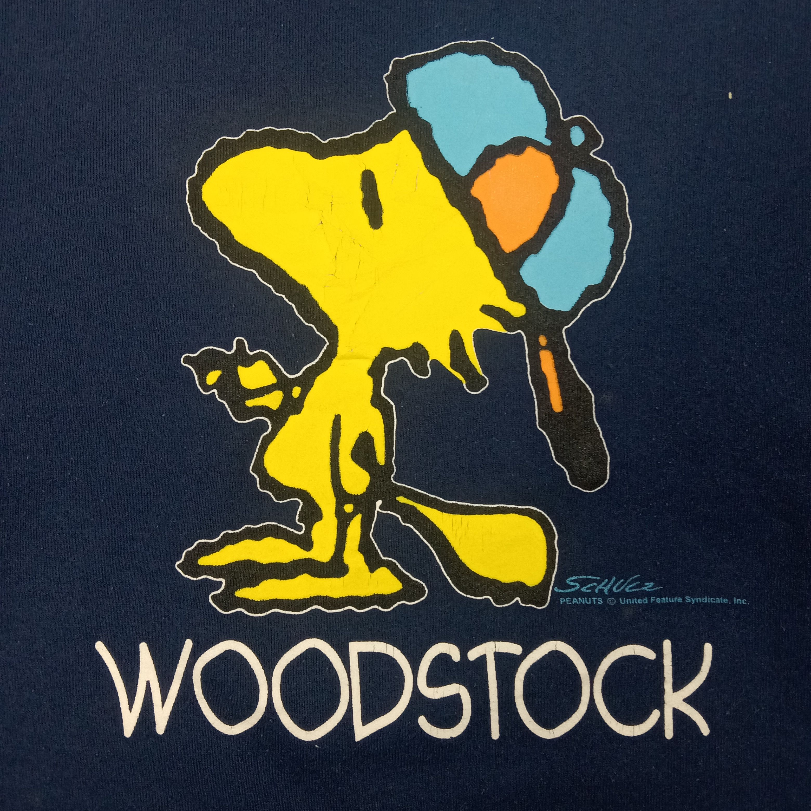 Peanuts Vintage 90's Woodstock Snoopy American Style Sweatshirt Size US M / EU 48-50 / 2 - 2 Thumbnail
