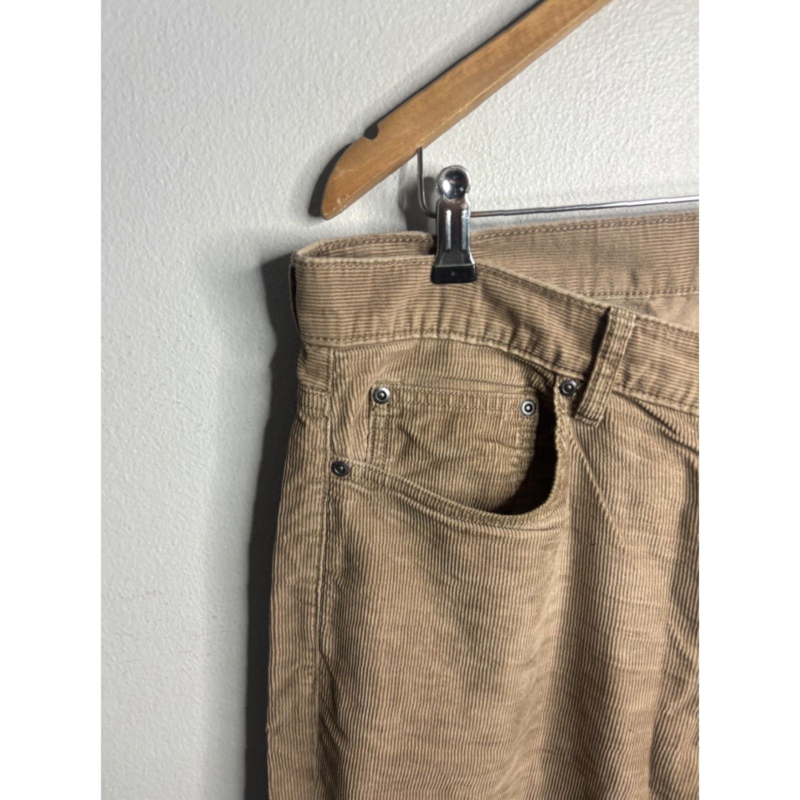 J.Crew J.Crew Pants Mens 34x32 Beige Corduroy 770 Straight 5 Pocket Casual Cords Shirt Footnotes Size US 34 / EU 50 - 4 Thumbnail