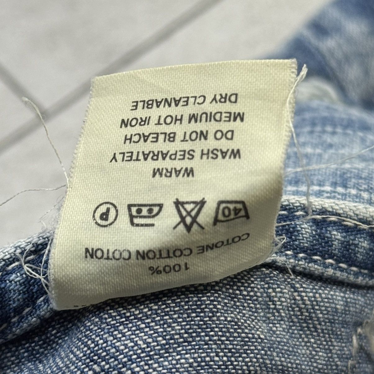 Kapital Kountry Kapital Kountry Boro Crazy Patch Denim Shorts Size US 34 / EU 50 - 8 Thumbnail