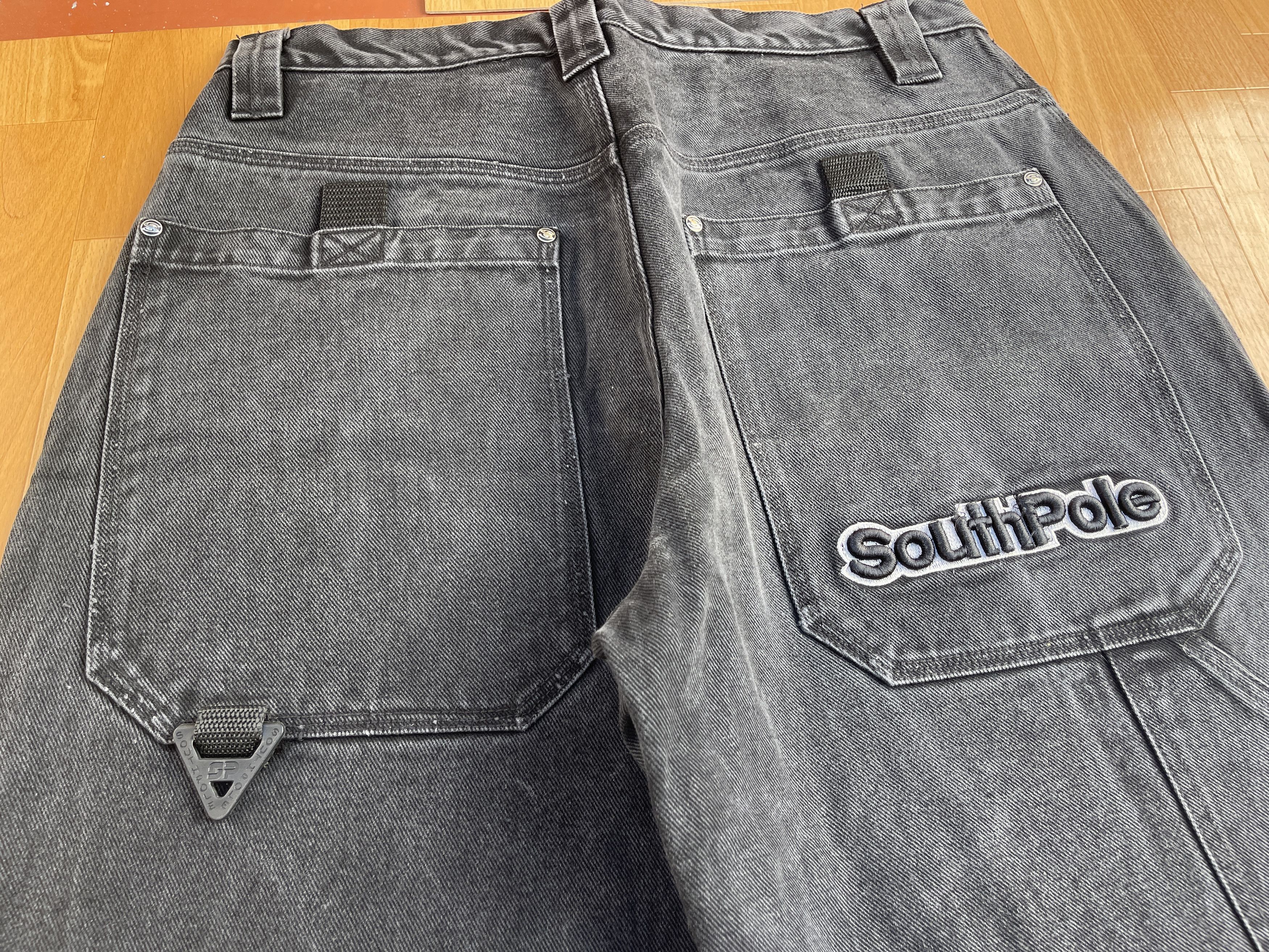 Southpole Southpole jeans, baggy vintage South Pole 90s hip hop Y2K 34 Size US 34 / EU 50 - 9 Thumbnail