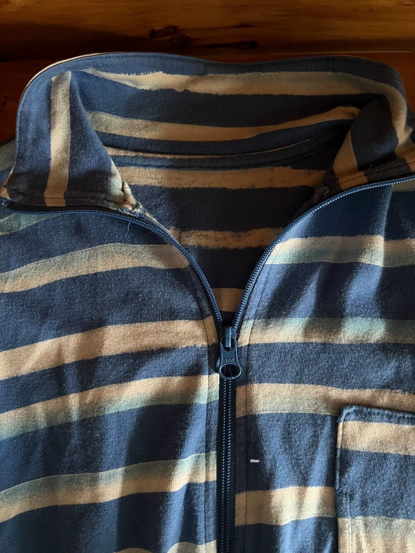 Porter Classic PORTER CLASSIC 2018AW Artist Stripe Zip Jacket Size US S / EU 44-46 / 1 - 9 Thumbnail
