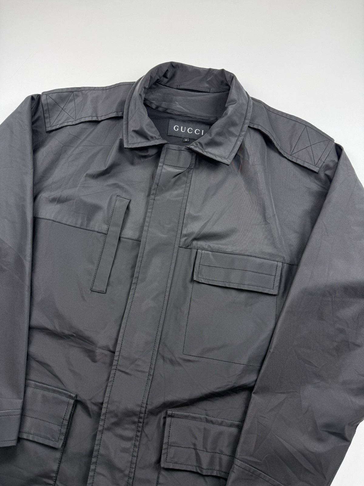 Gucci Gucci x Tom Ford Oversized M65 Field Jacket Size US L / EU 52-54 / 3 - 5 Thumbnail
