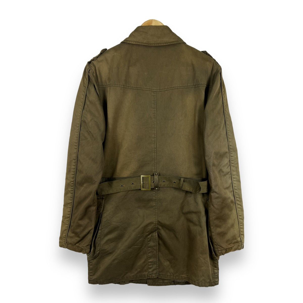 If Six Was Nine 🔥BONDAGE IN THE ATTIC changeabi design DISTRESS belt parka Size M / US 6-8 / IT 42-44 - 14 Thumbnail