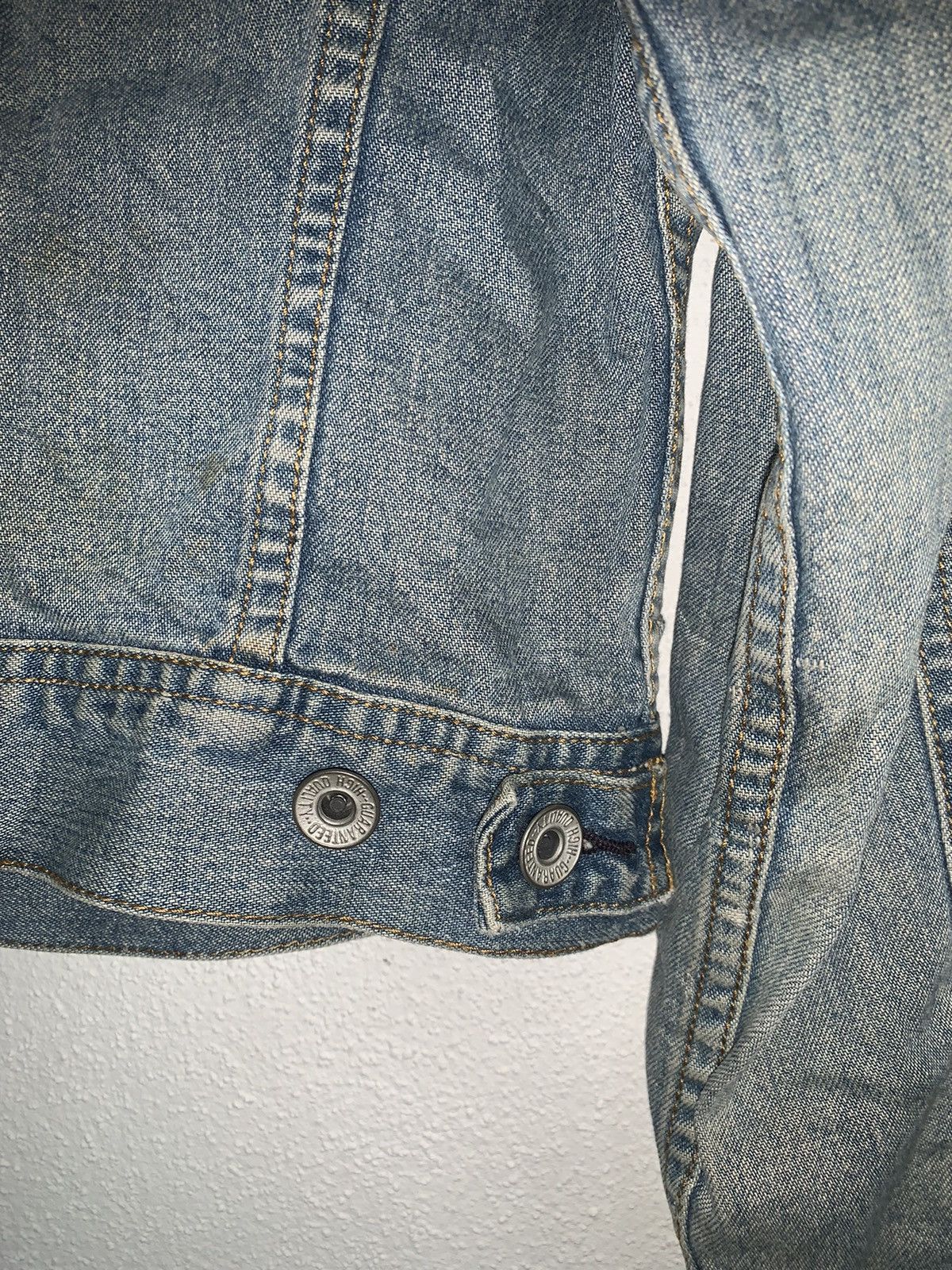 Vale Vintage 2000’s Vale Stonewash Denim jacket Size US XS / EU 42 / 0 - 12 Thumbnail