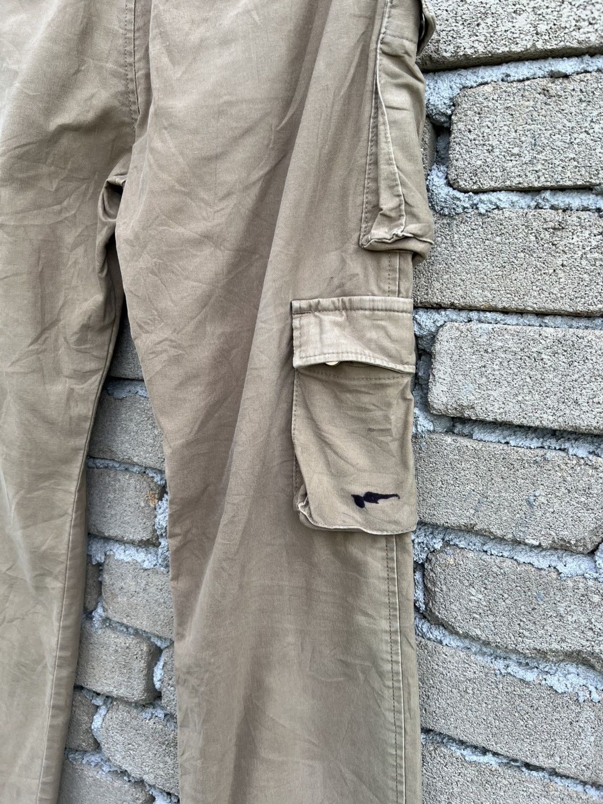 Japanese Brand Studio Oribe Cargo Bondage Pants Waist 28" Size US 28 / EU 44 - 8 Thumbnail