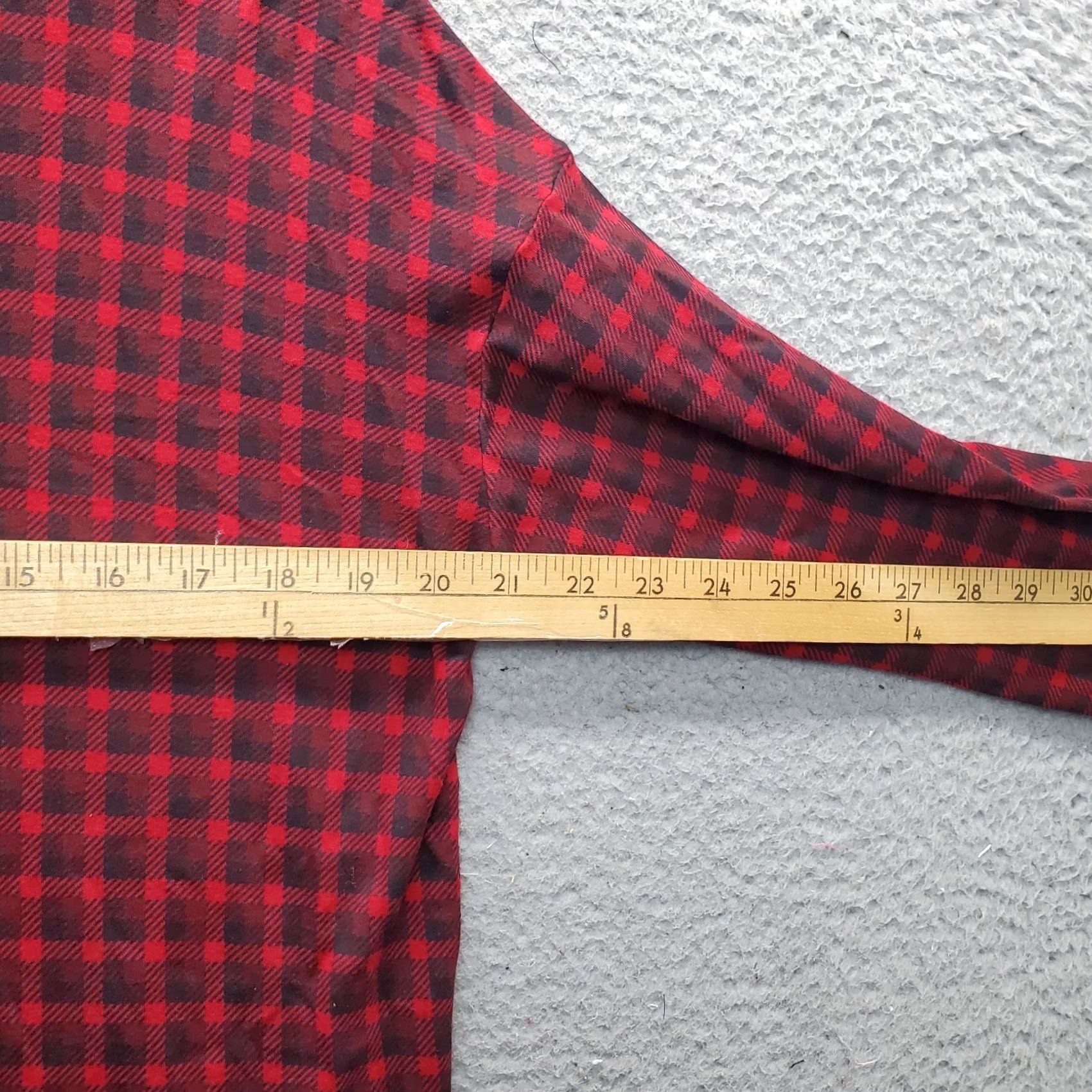 J. Jill J. Jill Tunic Blouse Womens S Plaid Long Sleeve V-Neck Pullover Multicolor Shirt Size S / US 4 / IT 40 - 4 Thumbnail