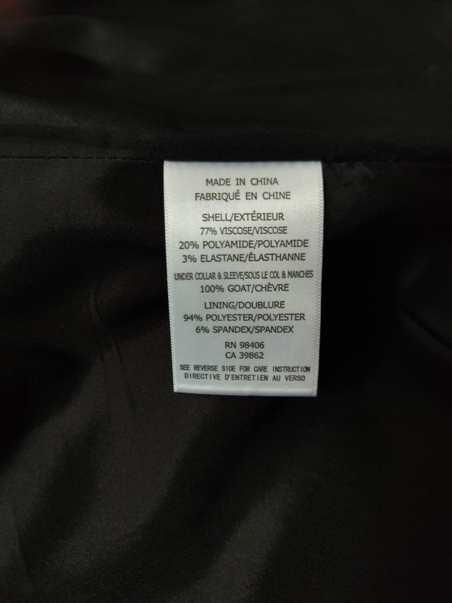Theory Black Jacket With Goat Leather Sleeves Size XXS / US 00 / IT 34 - 7 Thumbnail