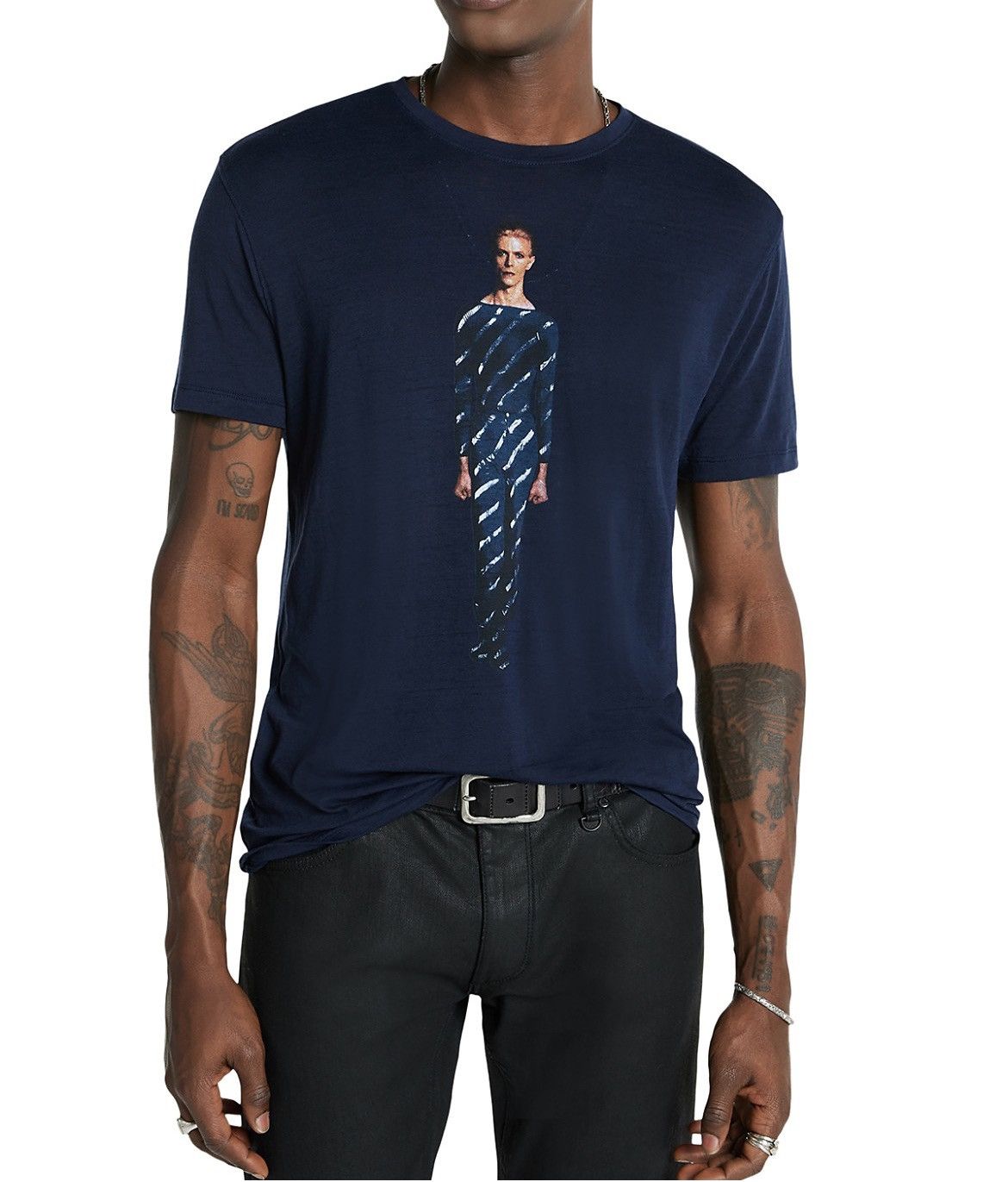 John Varvatos Bowie tee. Large Size US L / EU 52-54 / 3 - 1 Thumbnail