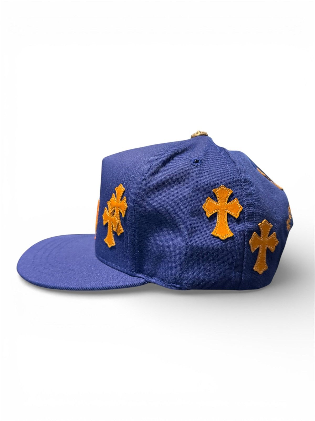 Chrome Hearts Chrome Hearts Blue Orange Cross Trucker Size ONE SIZE - 2 Thumbnail
