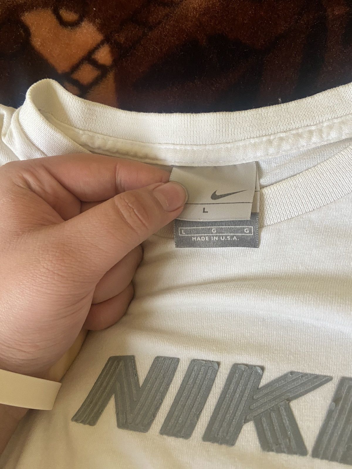 Nike Vintage Nike Tee Size US L / EU 52-54 / 3 - 3 Thumbnail