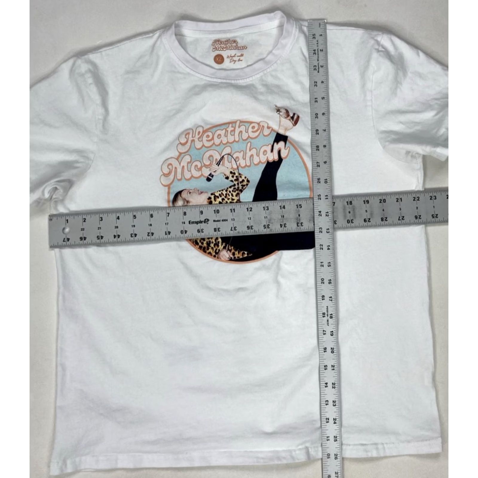 Vintage VINTAGE Heather McMahan The Farewell Tour Graphic T-shirt Women XL White Comedy Size XL / US 12-14 / IT 48-50 - 6 Thumbnail