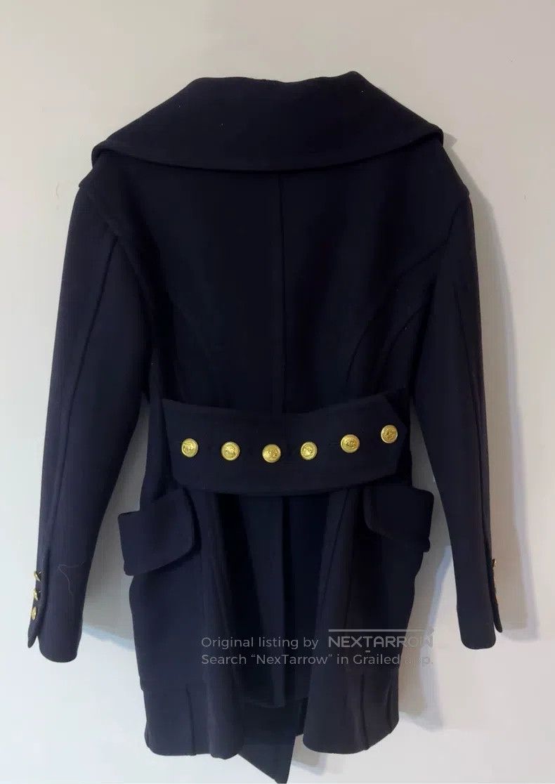 Valentino Valentino Gold-buttoned wool coat Size S / US 4 / IT 40 - 2 Thumbnail