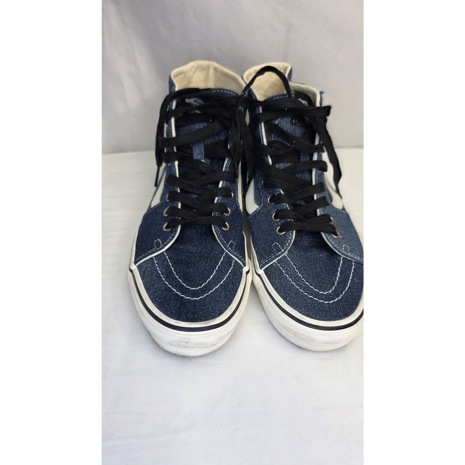 Vans Vans Sk8-Hi Denim Sneakers Men’s 9.5 High Top Shoes Size US 9.5 / EU 42-43 - 2 Thumbnail