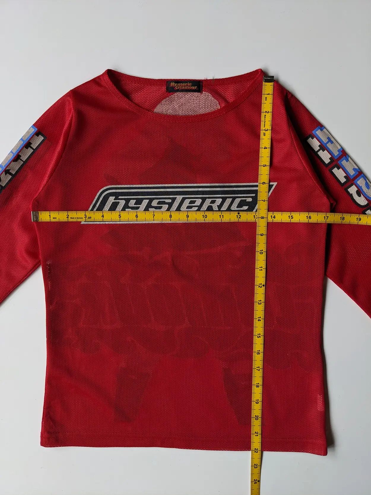 Hysteric Glamour Vintage Hysteric Glamour mesh kinky ride shirt Size US S / EU 44-46 / 1 - 9 Thumbnail