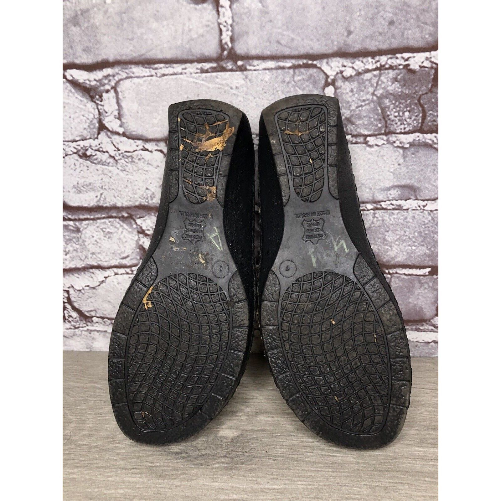 Duck Head Duckhead Yellow Leather Slip On Comfort Wedge Clogs Shoes Wo Size US 7 / IT 37 - 17 Thumbnail
