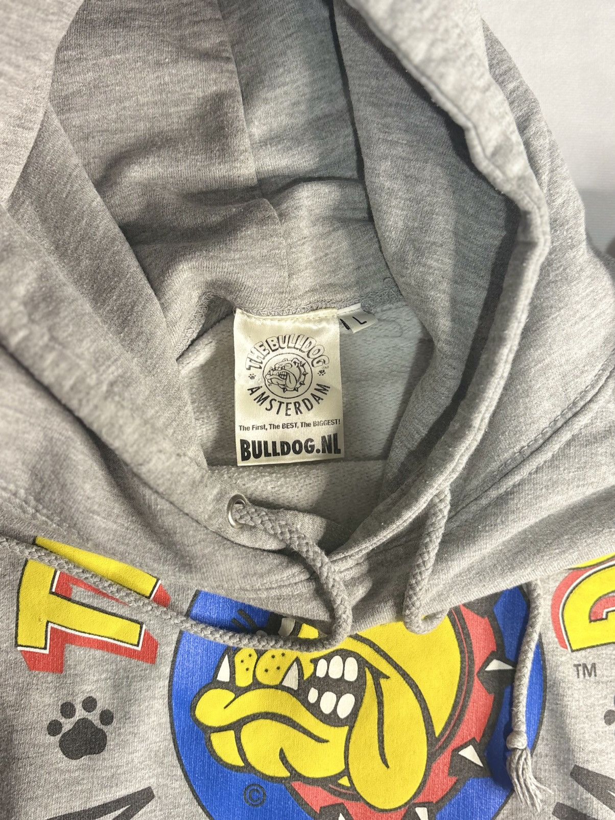 Other Vintage Y2K Bulldog Amsterdam Gray Hoodie | $35 Size US L / EU 52-54 / 3 - 4 Thumbnail