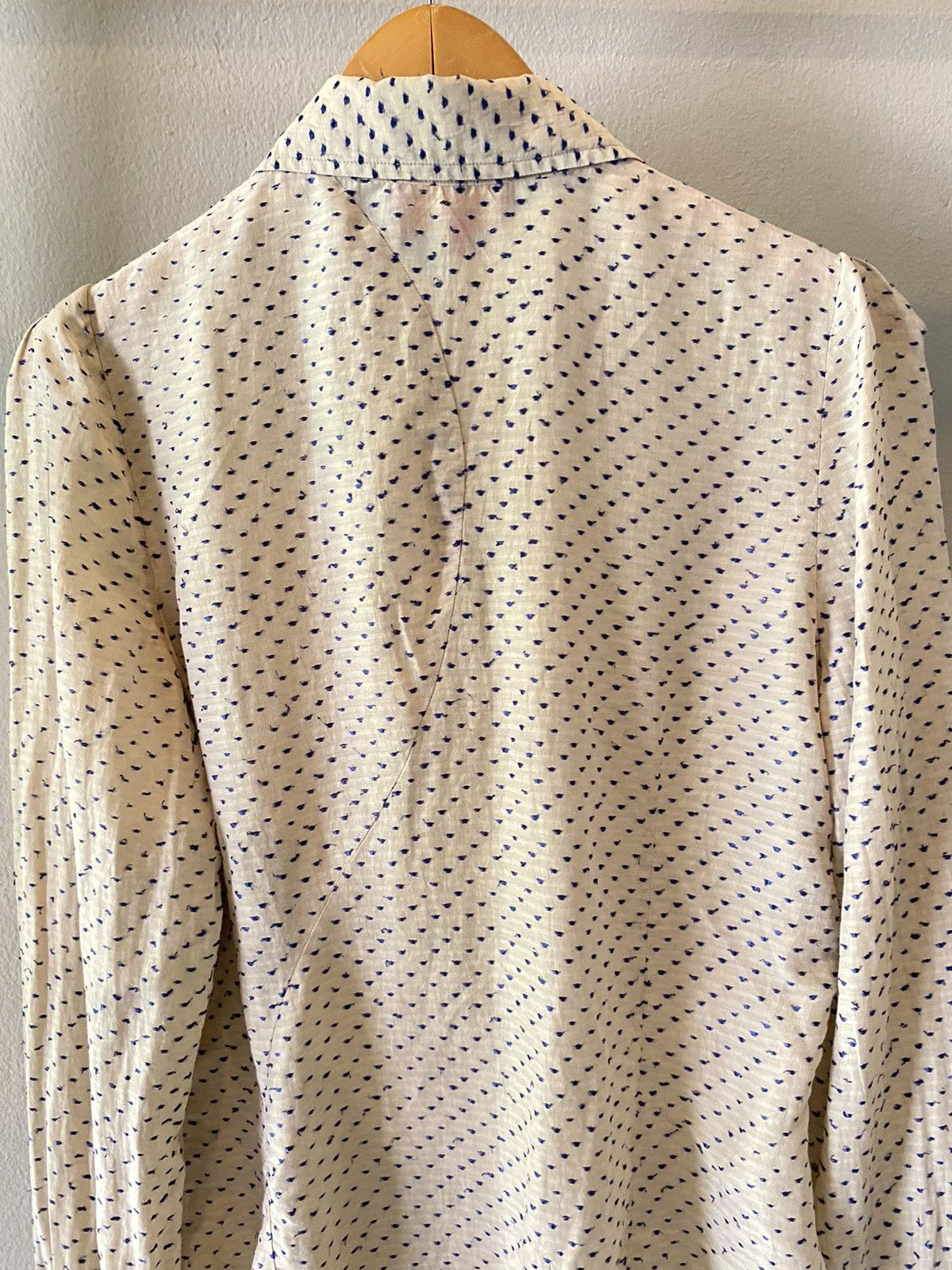 Vivienne Westwood Curve Button Center Line Dots Shirt