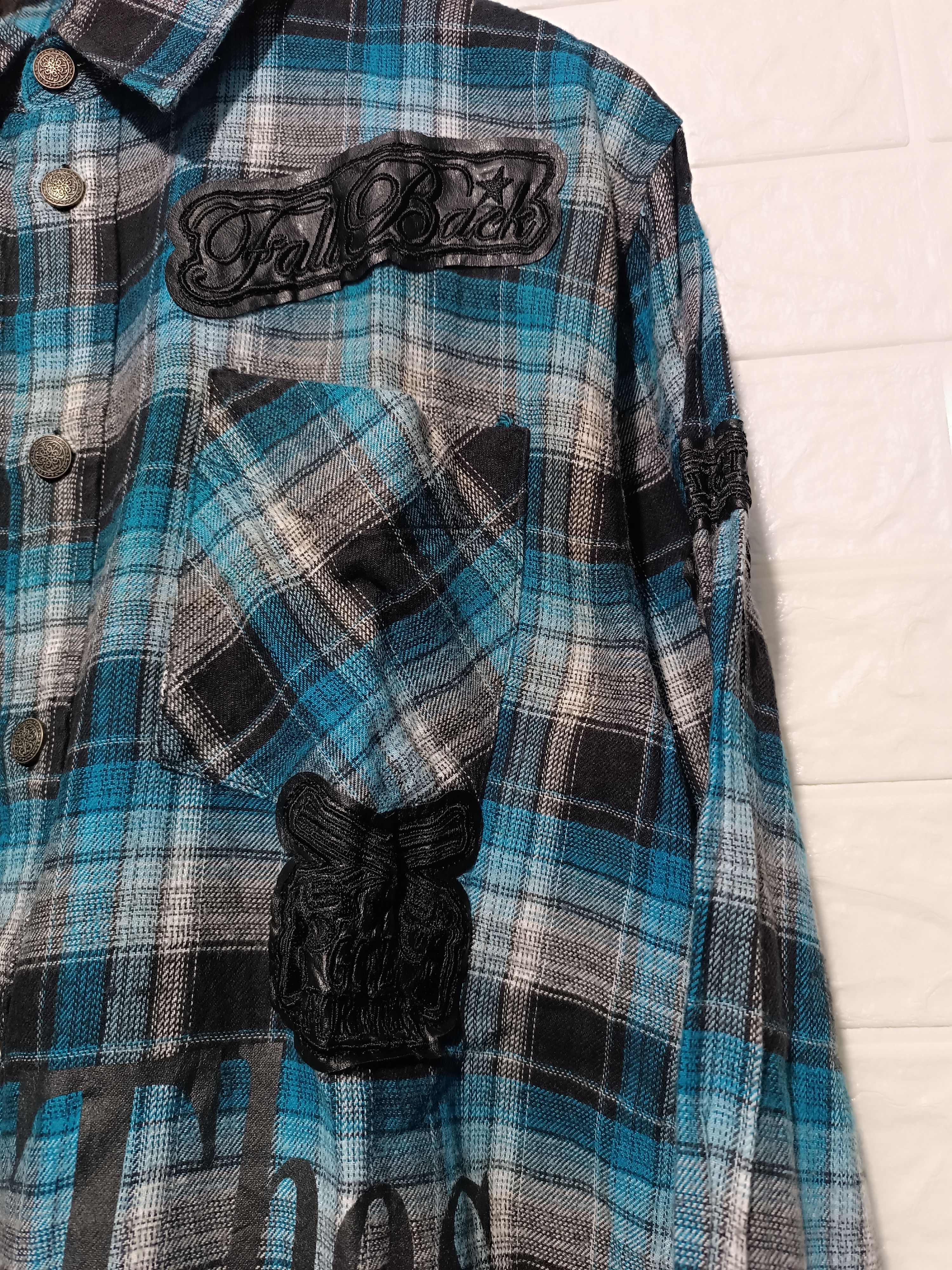 Japanese Brand Y2K Seditionaries Poem Shirt Gothic Grunge Style Size US L / EU 52-54 / 3 - 7 Thumbnail