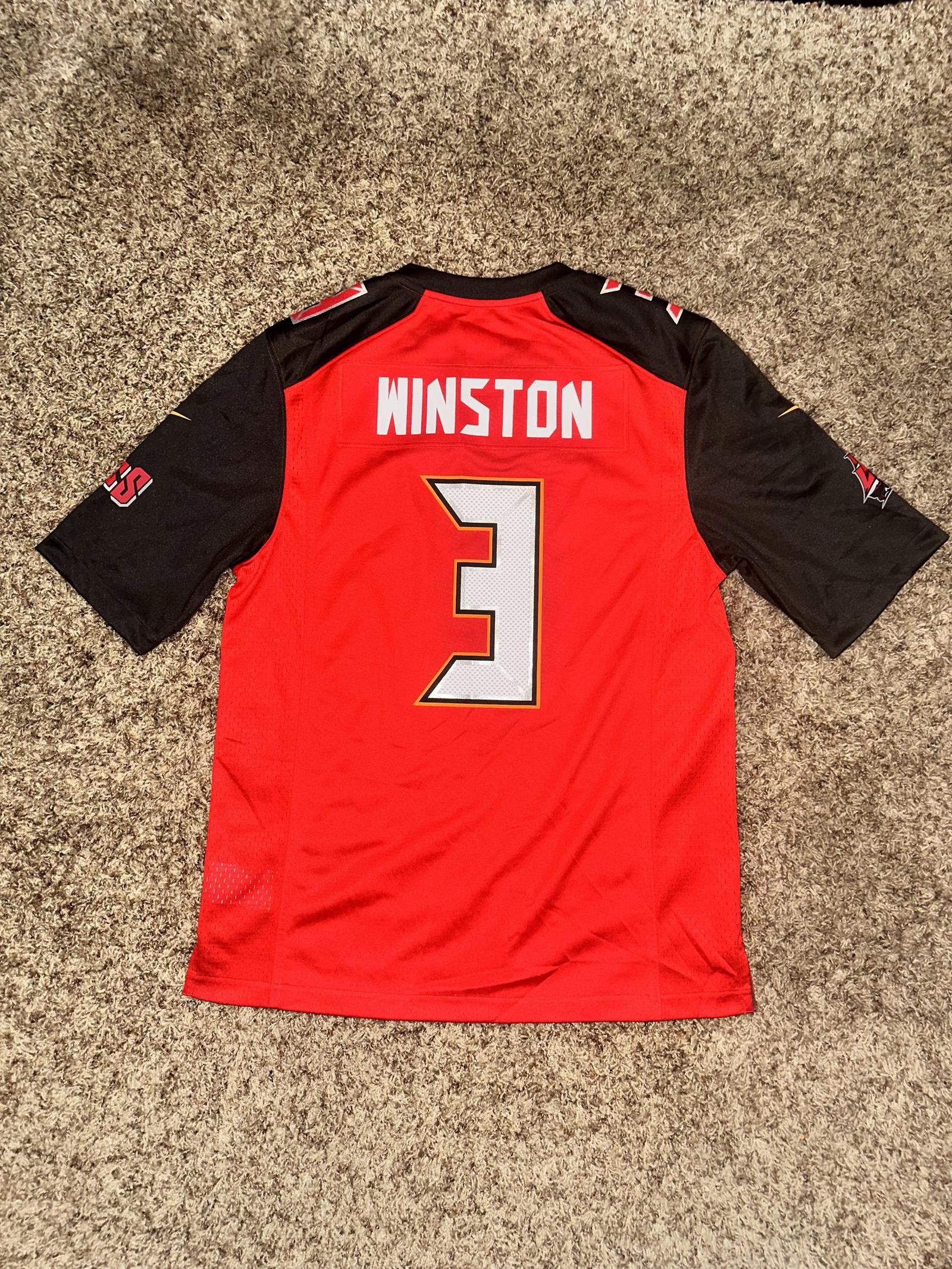 Men's Tampa Bay Buccaneers Jameis Winston Nike Jersey Sample
