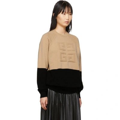 Givenchy o1srvl11e1224 4G Cashmere Sweater in Black Size L / US 10 / IT 46 - 2 Thumbnail