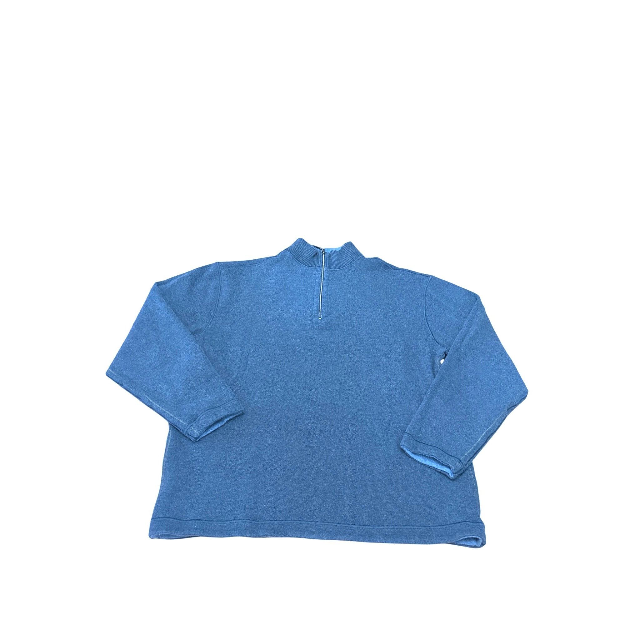 Other Dark Blue Light Blue Mens Quarter Zip Pullover Reversible Sw Size US XL / EU 56 / 4 - 4 Thumbnail