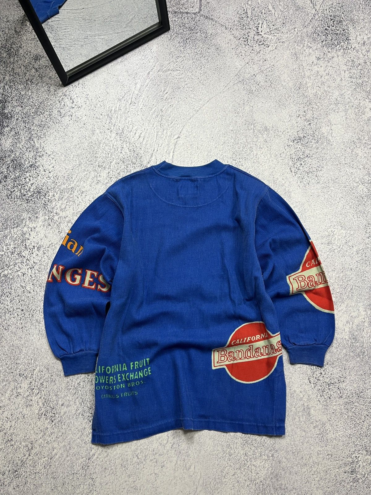 Vintage Crazy Vintage 90’s Red Ball Californian Oranges Sweatshirt Size US S / EU 44-46 / 1 - 9 Thumbnail