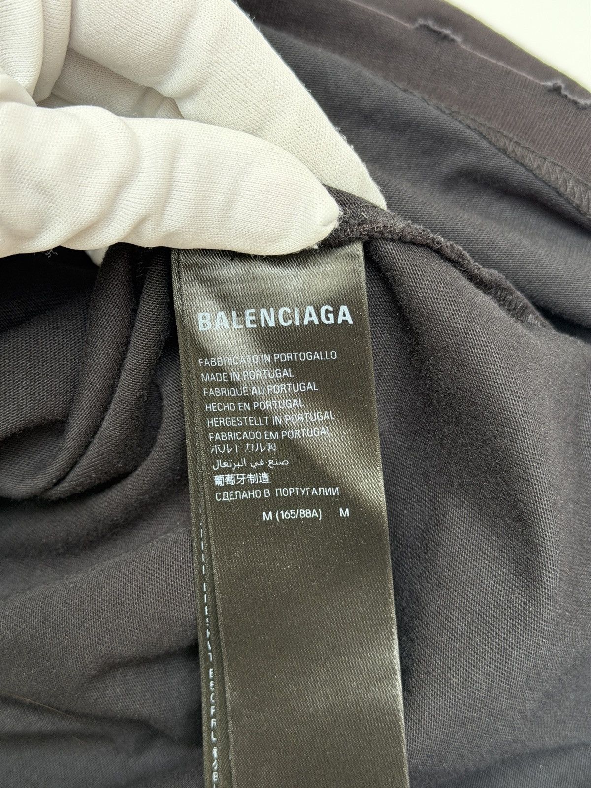 Balenciaga Balenciaga Happy Valentine Day CD Tee Shirt Black Size US M / EU 48-50 / 2 - 6 Thumbnail