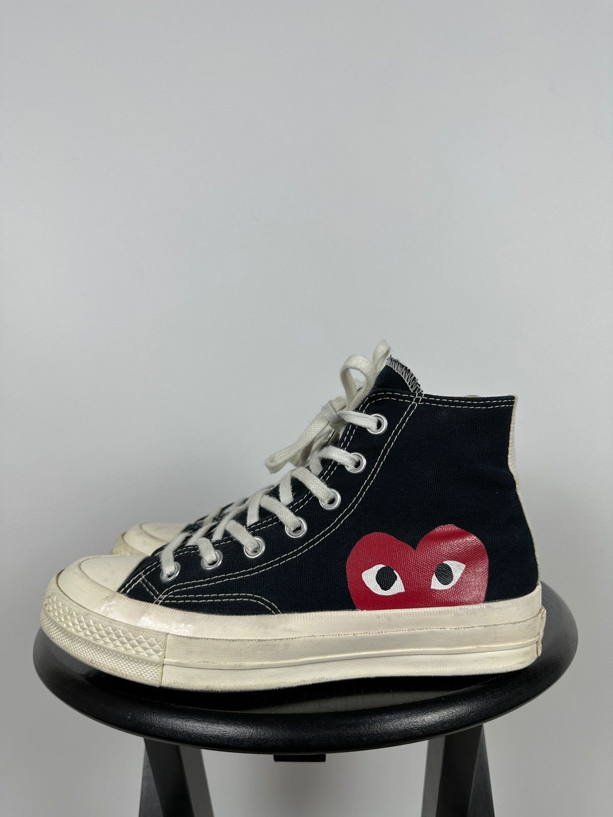 Comme des Garcons Comme Des Garçons x Chuck Taylor Converse All Star Hi Top Size US 7.5 / IT 37.5 - 1 Thumbnail