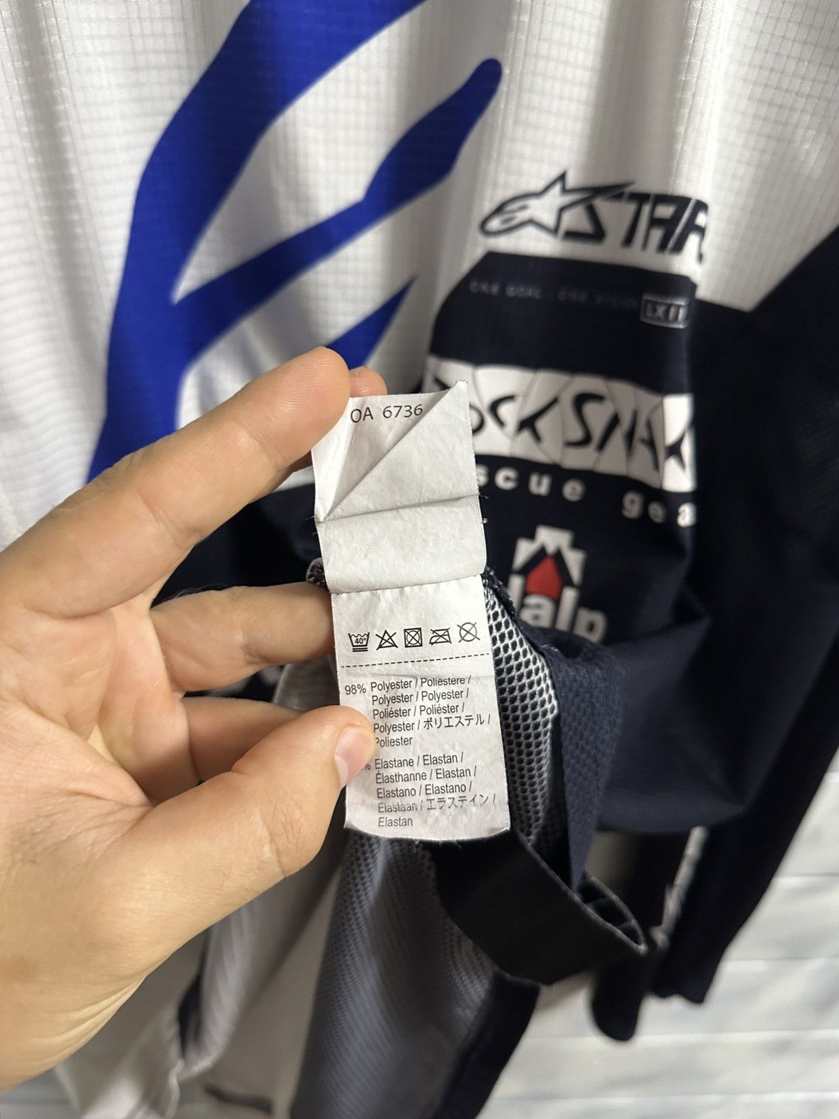 Alpinestars Alpinestars Motocross 28 Sellinger Vintage Long-Sleeve Size US L / EU 52-54 / 3 - 15 Thumbnail