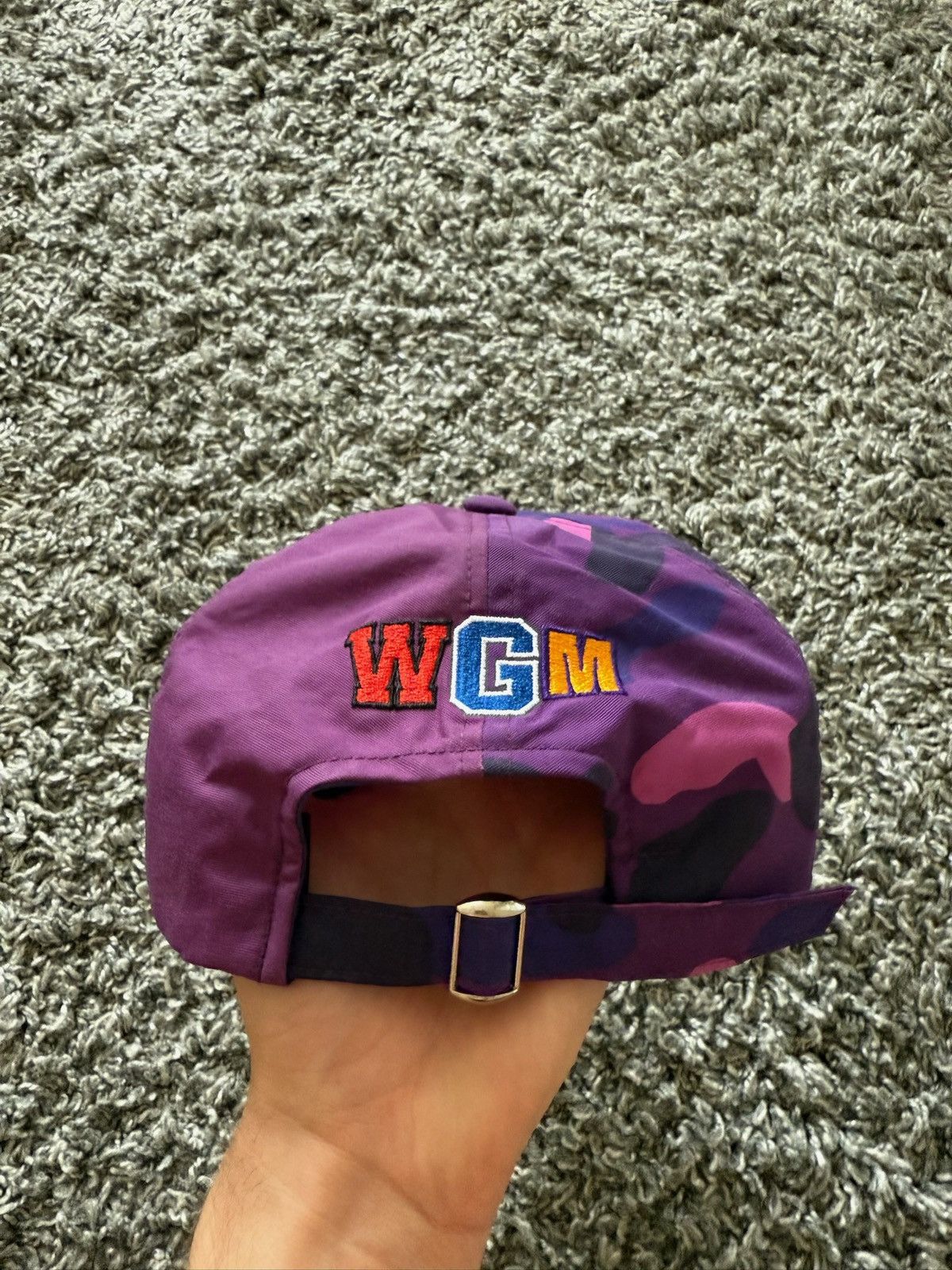 Bape Bape Purple Camo Cap Size ONE SIZE - 3 Thumbnail