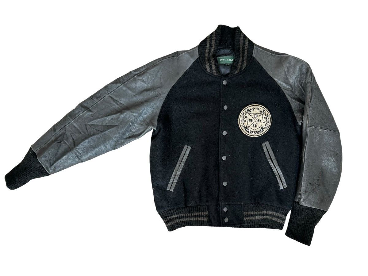 Other Vintage Ivy League Stadium Wool Leather Varsity Jacket Size US L / EU 52-54 / 3 - 22 Thumbnail