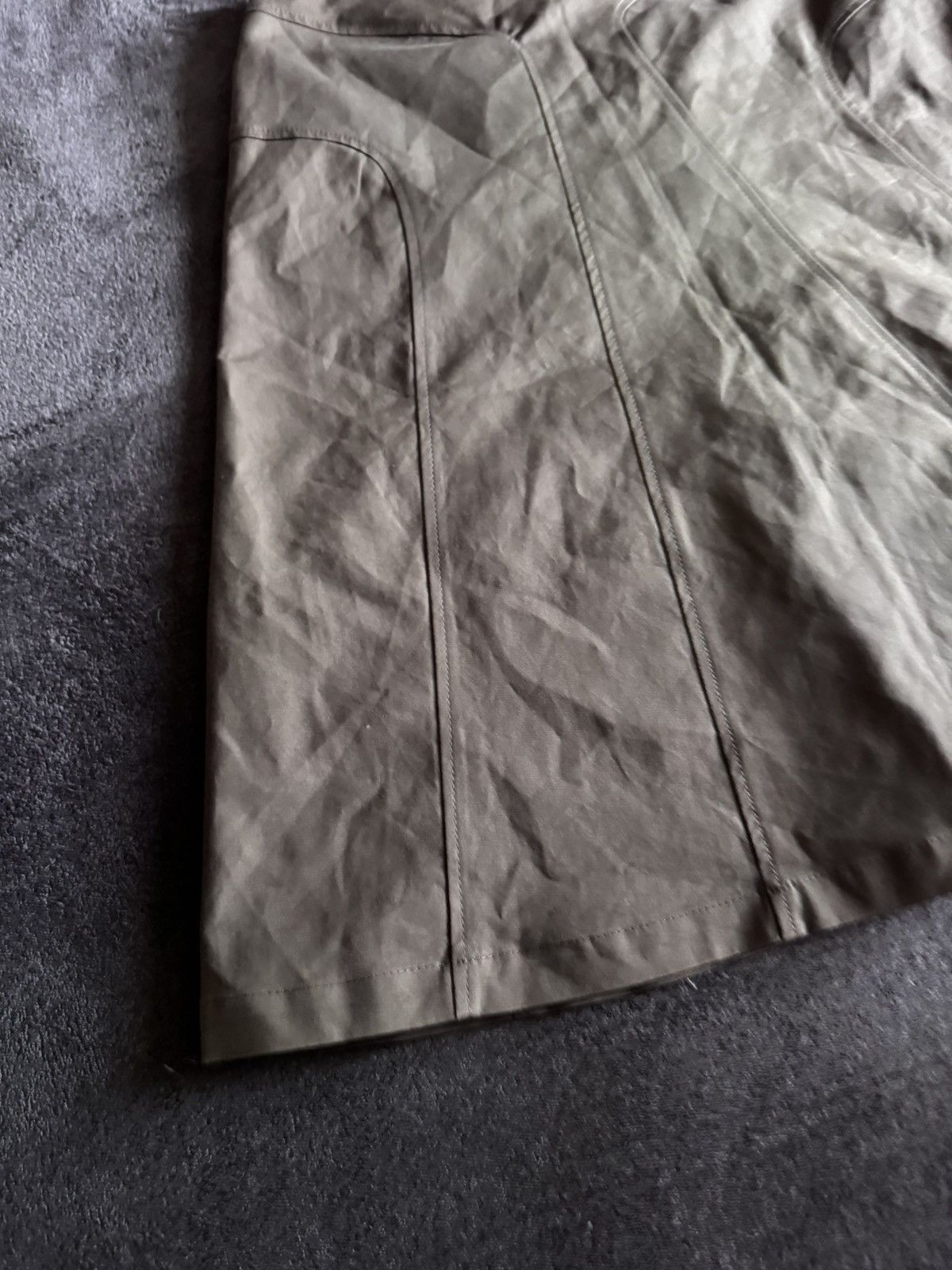 Jil Sander Jil sander vintage womans skirt olive avant-garde Size 38" / US 16 / IT 52 - 3 Thumbnail