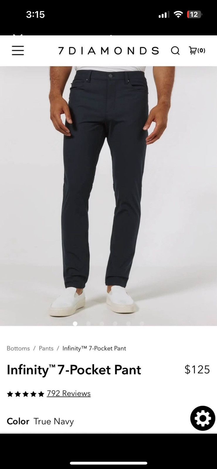 7Diamonds 7 Diamonds 7 Pocket Pant Size US 32 / EU 48 - 1 Thumbnail